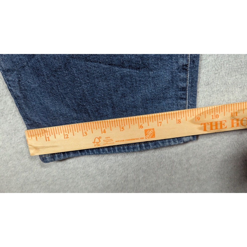 Madewell Women Jeans 30Tx33 The Tall Perfect Vintage Wide Leg 90s High Rise - Picture 11 of 12